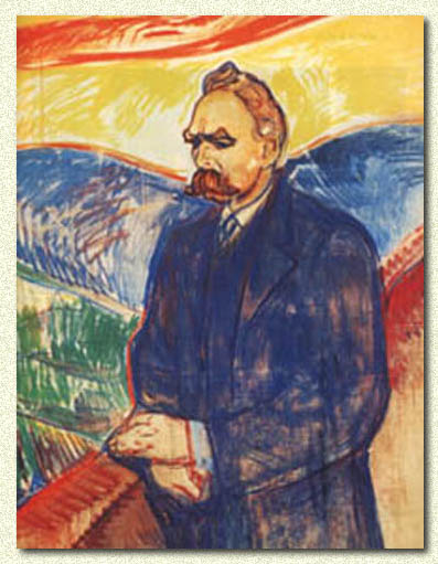 Nietzsche de Edvard Munch (1906)